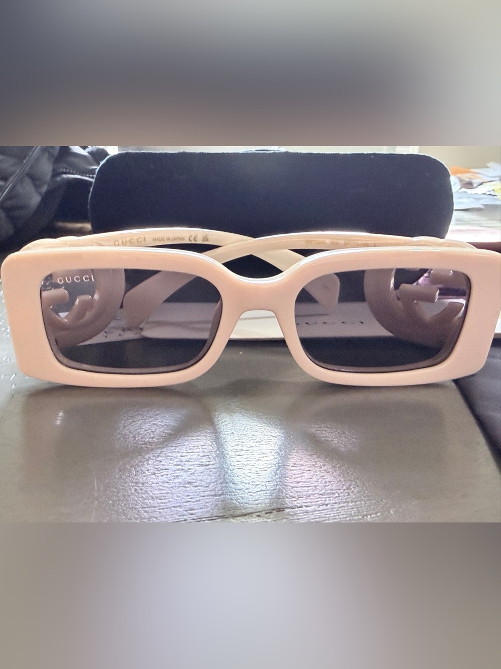 Gucci Chaise Longue square sunglasses